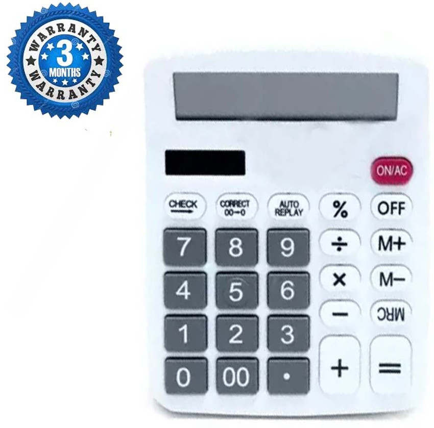Flipkart Crostal High quality battery useable calculator for
