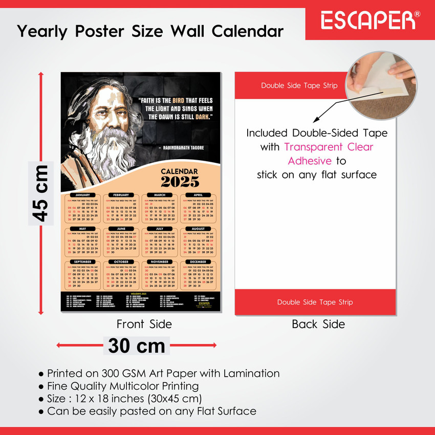 カレンダー・スケジュール feels. poster calender 2025 カレンダー・スケジュール feels. poster calender 2025 2025