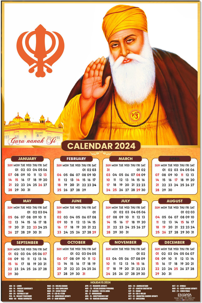 escaper-guru-goving-singh-ji-calendar-2024-for-office-home-2024-wall-calendar-price-in-india-buy-escaper-guru-goving-singh-ji-calendar-2024-for-office-home-2024-wall