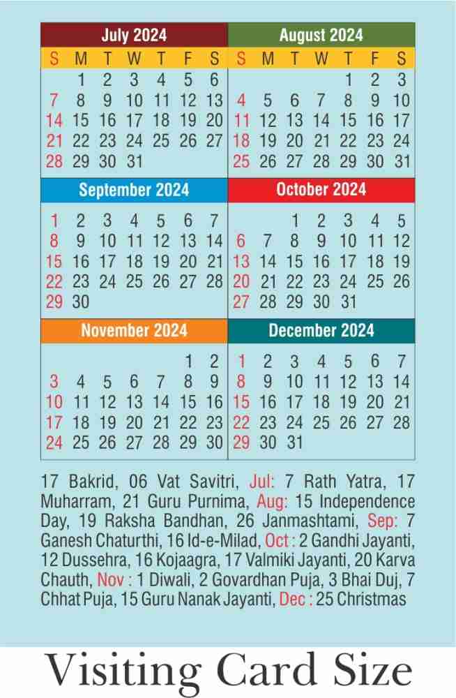 Pixel Pocket Calendar 2024 Pocket Calendar Price in India - Buy
