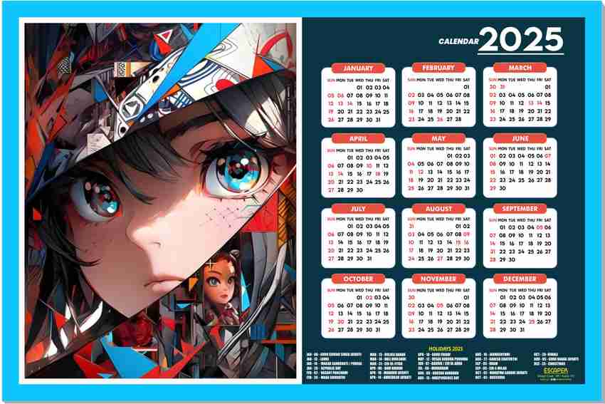 escaper-anime-gift-wall-calendar-2025-hanging-anime-wall-calendar-2025-2025-wall-calendar-price-in-india-buy-escaper-anime-gift-wall-calendar-2025-hanging-anime-wall-calendar-2025-2025-wall-calendar-online-at-flipkart-com