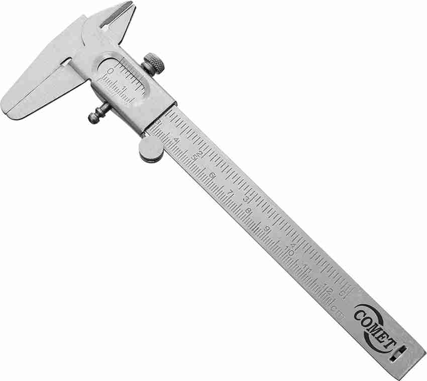 THE LABWORLD calliper 12.5 cm Vernier caliper pack of 2 slide caliper  12.5cm measurement metallic for measurement of round objects and depth.  Vernier