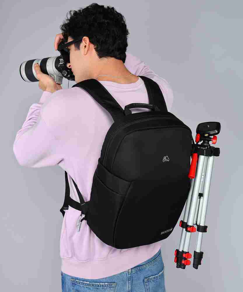 MOBIUS Antitheft 100 Waterproof DSLR Backpack Camera Bag with Rain Cover DSLR Camera with Lens Lens 3 Nos 18 55 55 250 70 300 Tripod or Monopod Battery Charger Memory Cards. Camera Bag MOBIUS Flipkar...