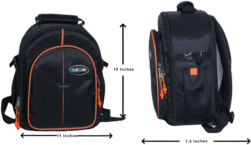 zeenat DSLR SLR Camera Canon Nikon Sigma Olympus Camera Bag Black
