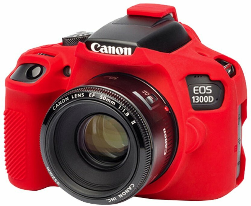 digiclicks Silicon Cover For Canon EOS 1300D Camera Bag Red Camera Bag digiclicks Flipkart