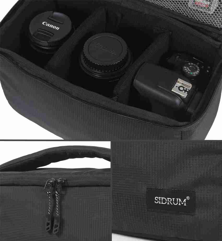 Dslr camera discount bag insert
