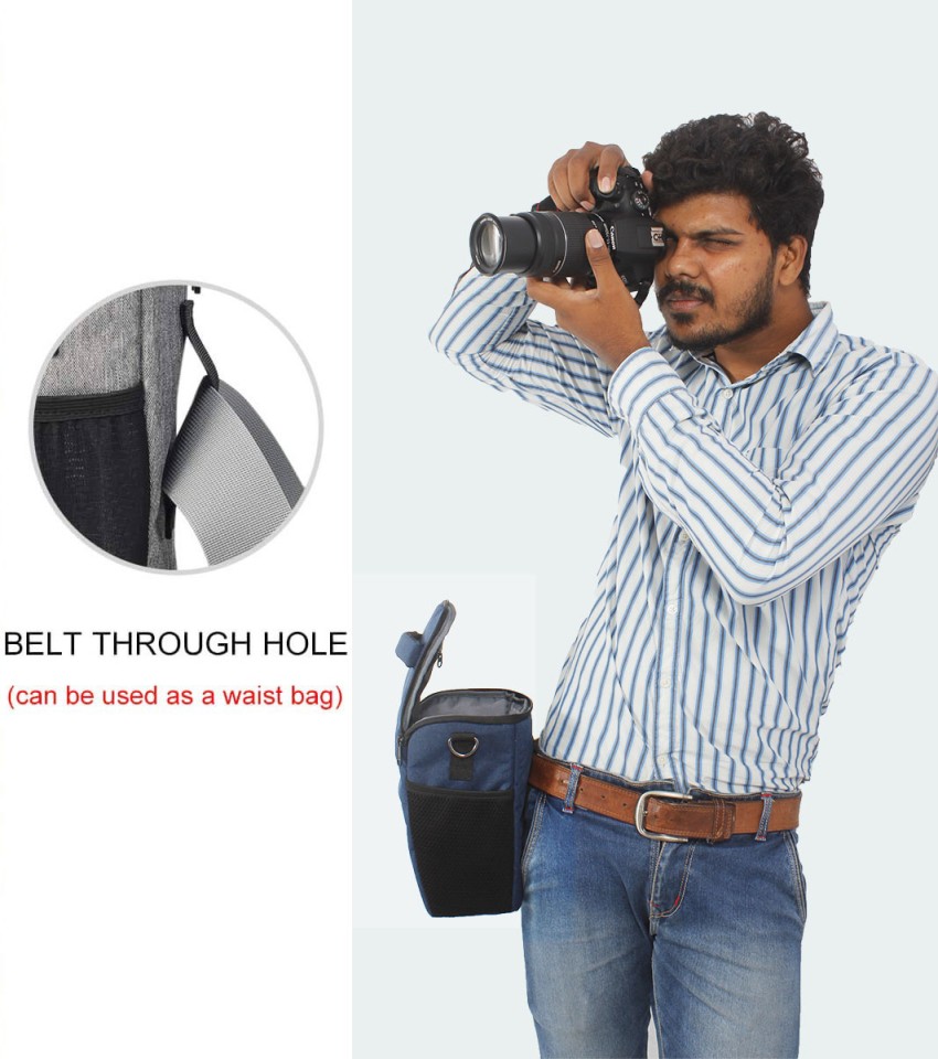 SIDRUM D2 DSLR Bag with Adjustable Shoulder Strap Waterproof - Breathable -  Anti Shock Camera Bag - SIDRUM 