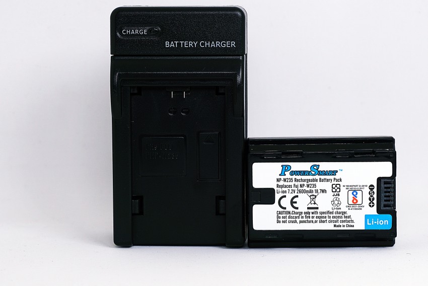 Power Smart NP-W235 Battery + NP-W235 Charger Compatible with