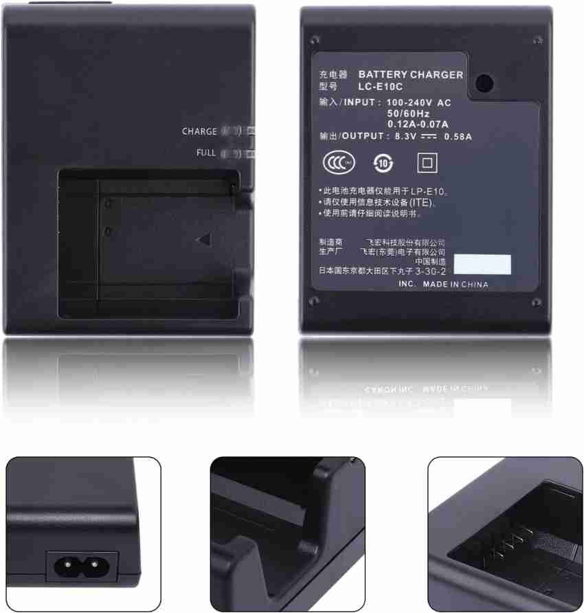 Camera Batteries 3x LP E10 LPE10 LP E10 Camera Battery Batterie AKKU + LCD Dual  USB Charger For 1100D 1200D 1300D Rebel T3 T5 KISS X50 T6 X0731 From  Qiuti20, $22.5