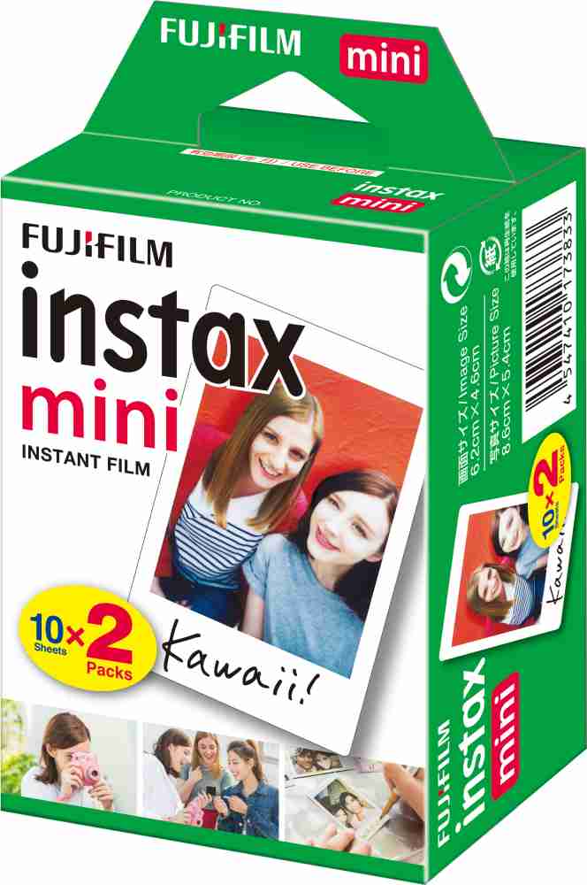 FUJIFILM Instax Mini 20 Sheet Pack Film Roll Price in India - Buy