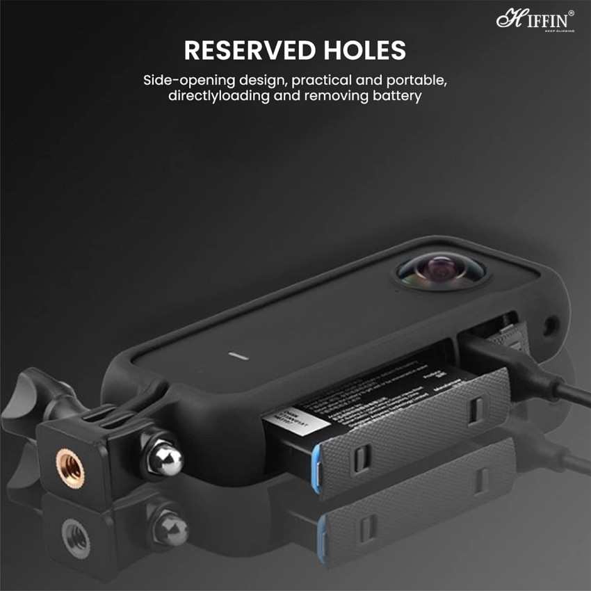 Hiffin Action Camera Accessories Kit for Insta 360 ONE X3 - Accessorie