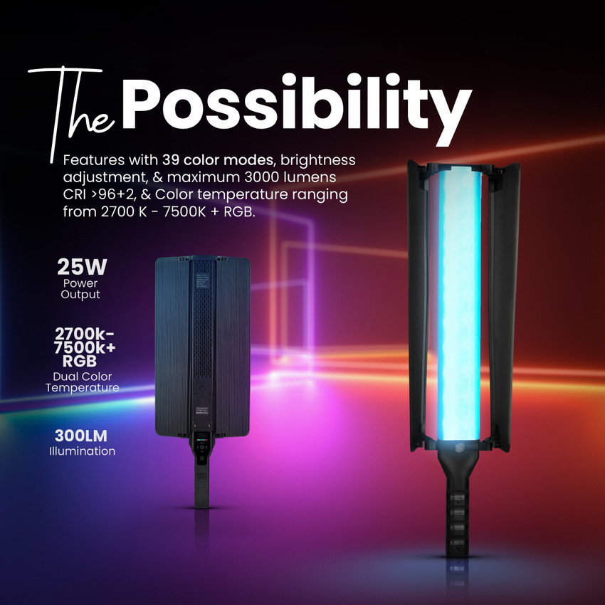 Rgb portable light sale