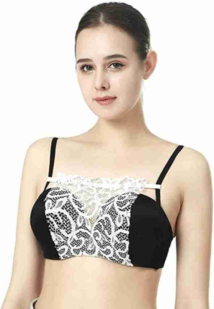 Finesse Miracle Cami - Womens Clip-on Mock Camisole - Set of 3  BlackWhiteBeige