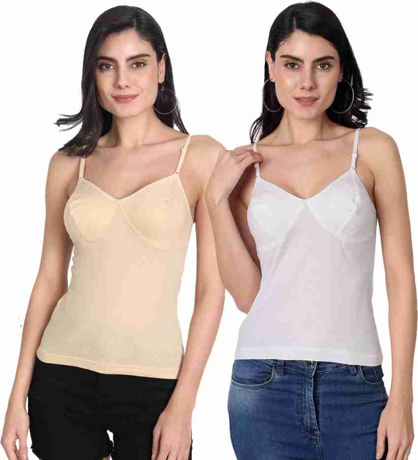 Buy Aimly Women's Cotton Camisole Slip Black 4XL Pack of 2 Online at Best  Prices in India - JioMart.