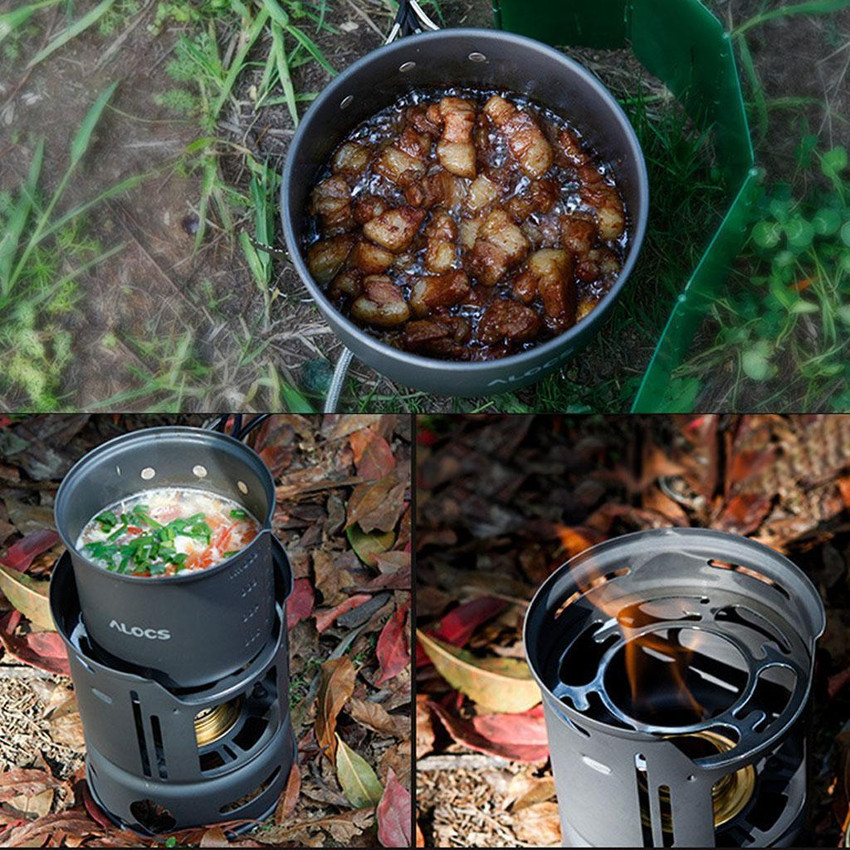 Lyla Outdoor Trekking Cook Set Cookware Travel Cooking Pot Pan
