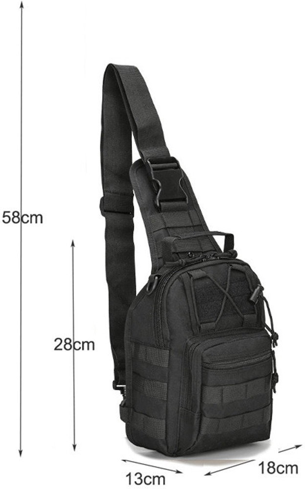 One shoulder hot sale tactical backpack