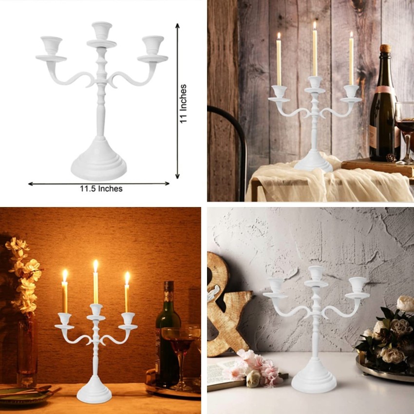  VOIDROP Five Arm Gold Candelabra Candlestick Candle