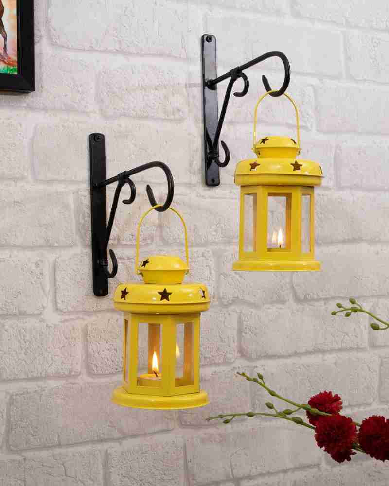 Flipkart SmartBuy Wall Star Light Decorative Metal Lantern Indoor/Outdoor Hanging  Lantern Iron Tealight Holder Set Price in India - Buy Flipkart SmartBuy Wall  Star Light Decorative Metal Lantern Indoor/Outdoor Hanging Lantern Iron