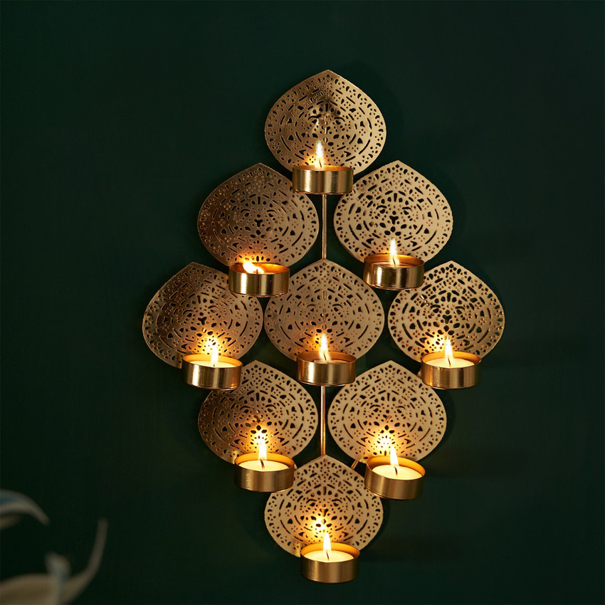 Wall mounted tea light holder sale