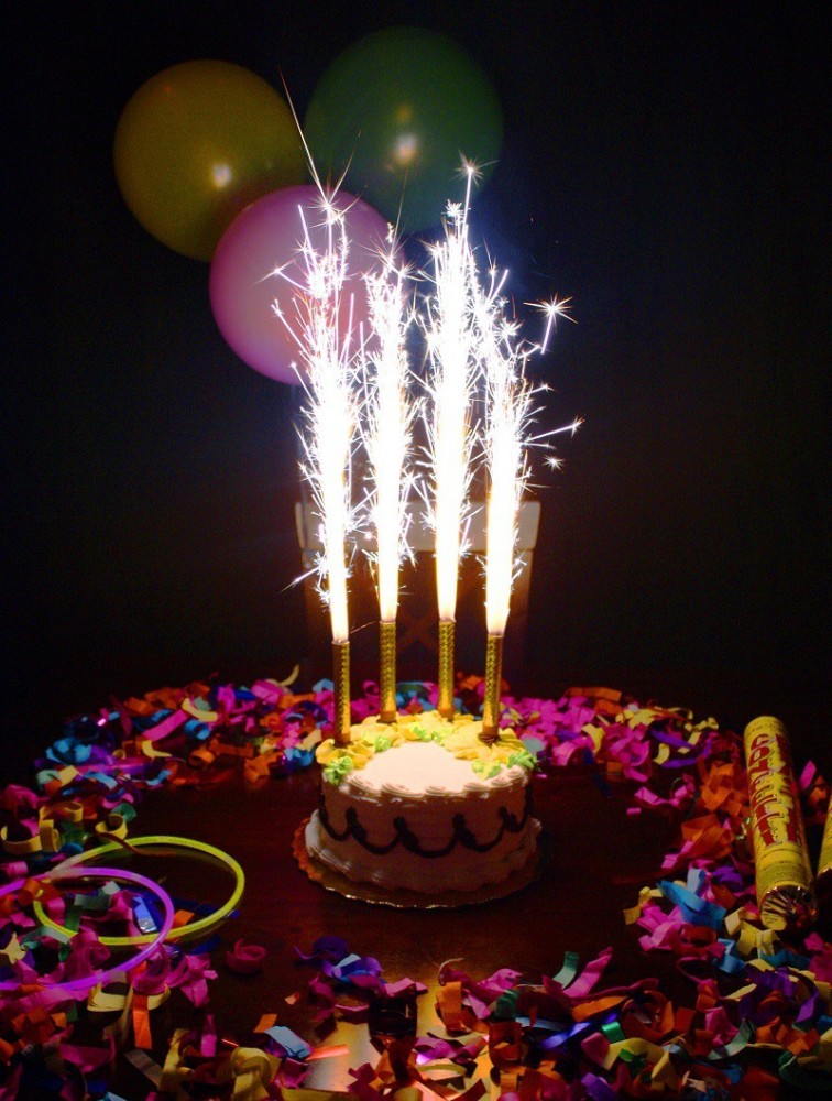 Fourth Birthday Cake Stock Vector (Royalty Free) 111152123 | Shutterstock