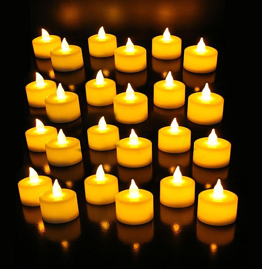 Artificial candle light top