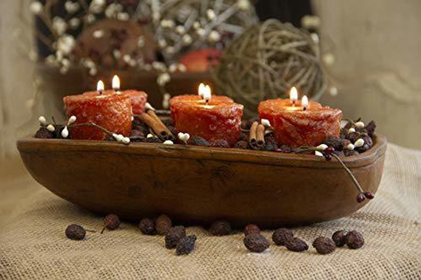 Warm shop glow candles