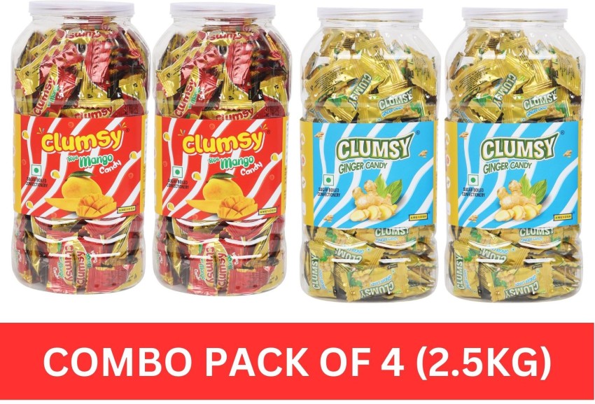 CLUMSY Yummy candies Ripe Mango, Ginger Candy Price in India - Buy