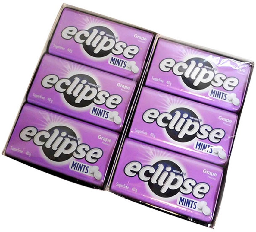 Buy Wrigley's Eclipse Grape Sugar Free Mint Tin 40g