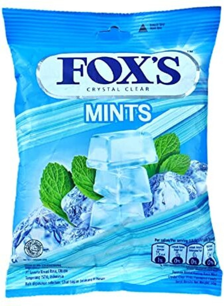 FOX'S Crystal Clear Imported 15gms ( Pack of 4 ) Himalayan Salt & Lemon Mints  Candy Price in India - Buy FOX'S Crystal Clear Imported 15gms ( Pack of 4 )  Himalayan