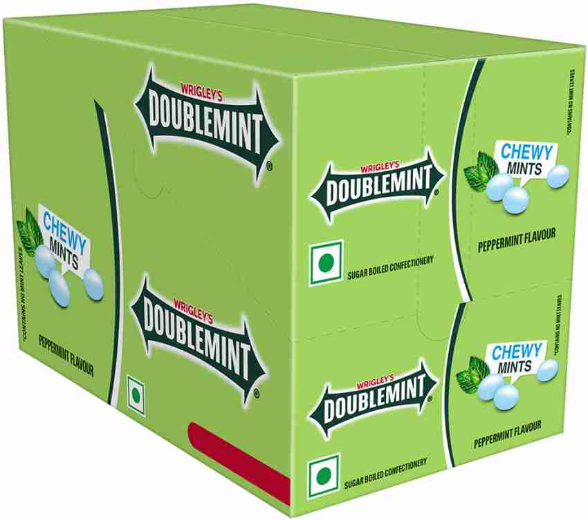 Doublemint Chewymints, Tube Peppermint Flavour, Mouth Freshener