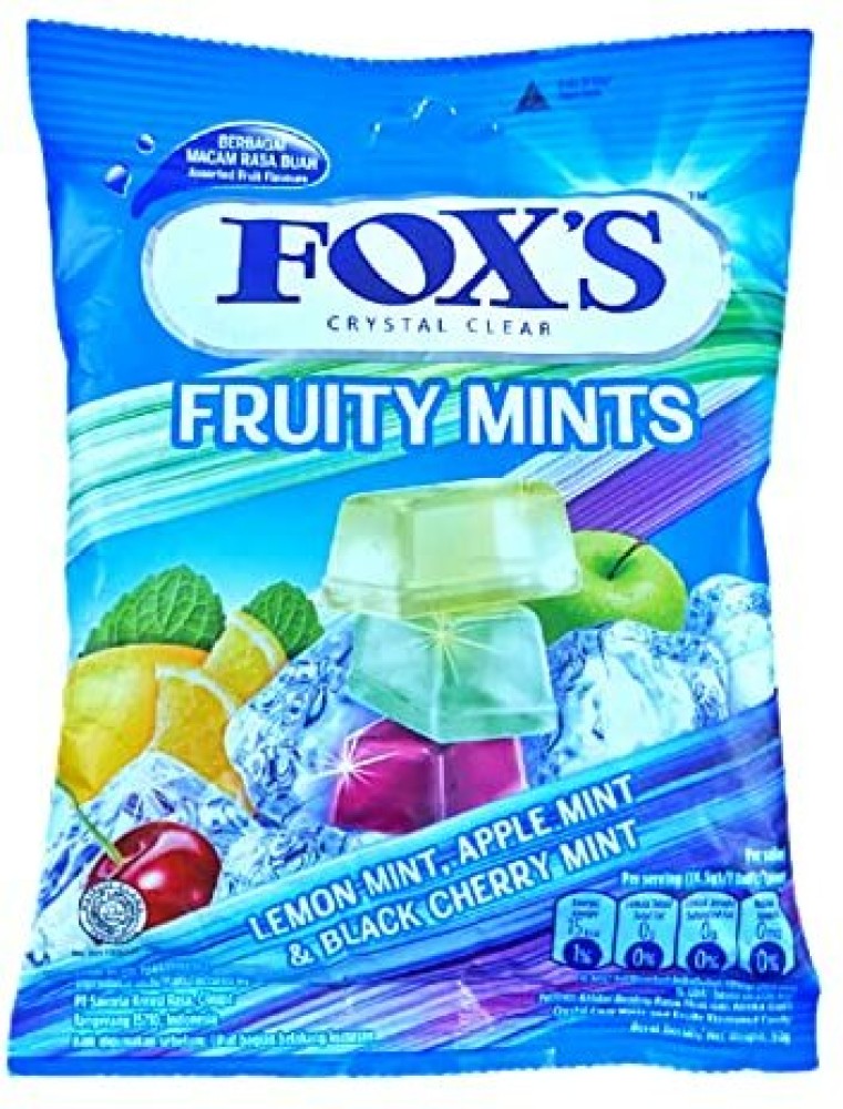 FOX'S Crystal Clear Imported 15gms ( Pack of 4 ) Himalayan Salt & Lemon Mints  Candy Price in India - Buy FOX'S Crystal Clear Imported 15gms ( Pack of 4 )  Himalayan