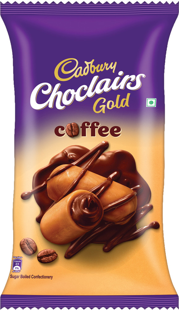 Cadbury Choclairs Gold 100 Candies Coffee Toffee