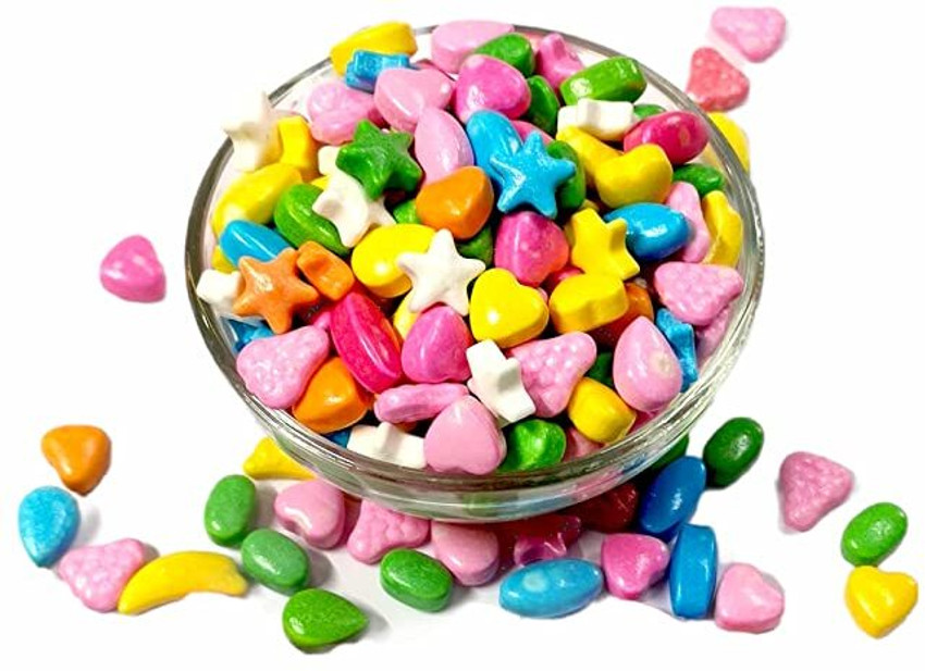 FreshTrain Star Moon Candy Mix Fruit Flavour Colorful Candy