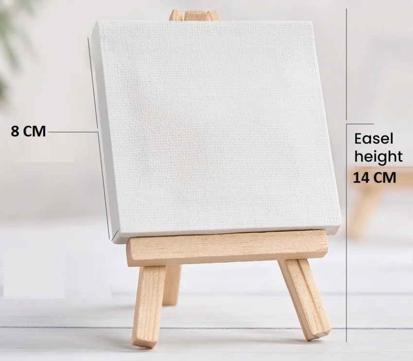 Flipkart MOREL BLANK PRE STRETCHED MINI CANVAS FOR ACRYLIC