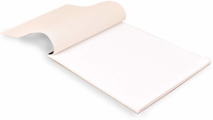 10 sheets Canvas Pads Paper,Blank Canvas Book 280g Cotton Fine Texture Oil Painting  Canvas Pad