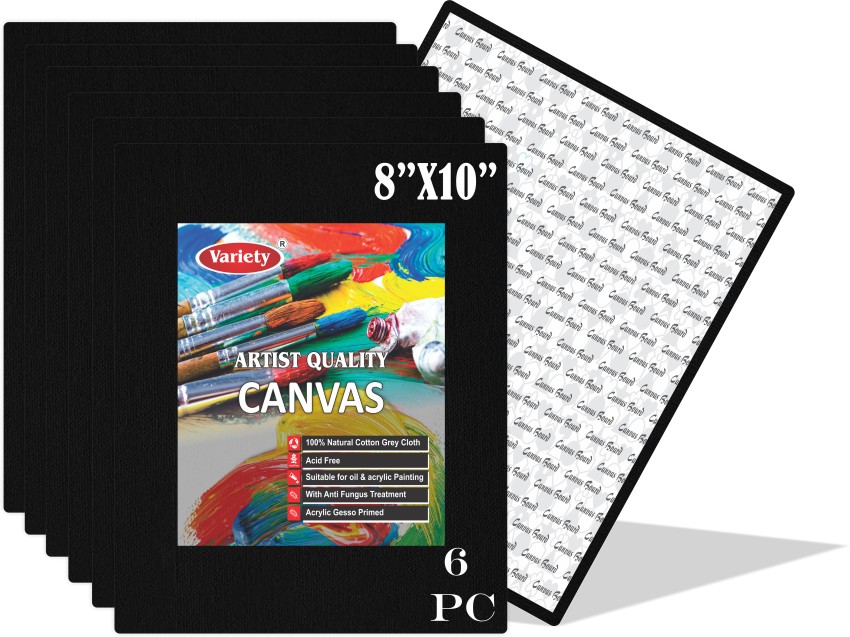 Canvas Panel 8X10 Pack Of 6 