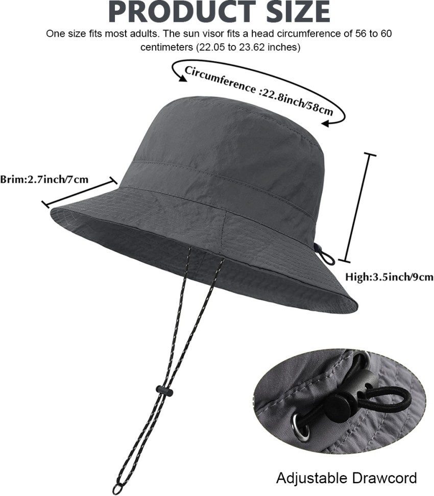 HASTHIP Bucket Hat Sun Hat for Men Women Lightweight Bucket Hat