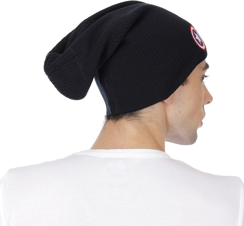 Captain America By Free Authority Captain America Printed Beanie