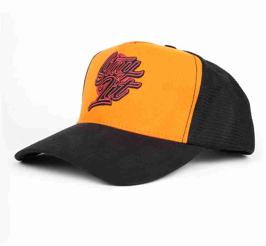 Orange trucker cap new arrivals