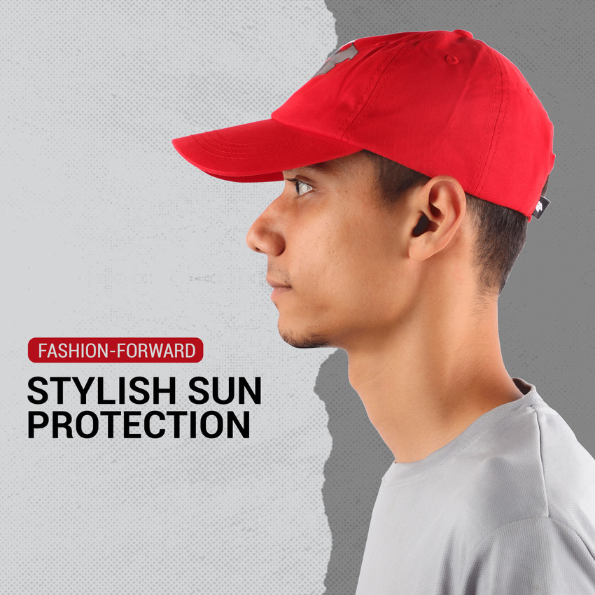 Steelbird Cotton Dad Cap with Adjustable Strap Sports Caps for Men