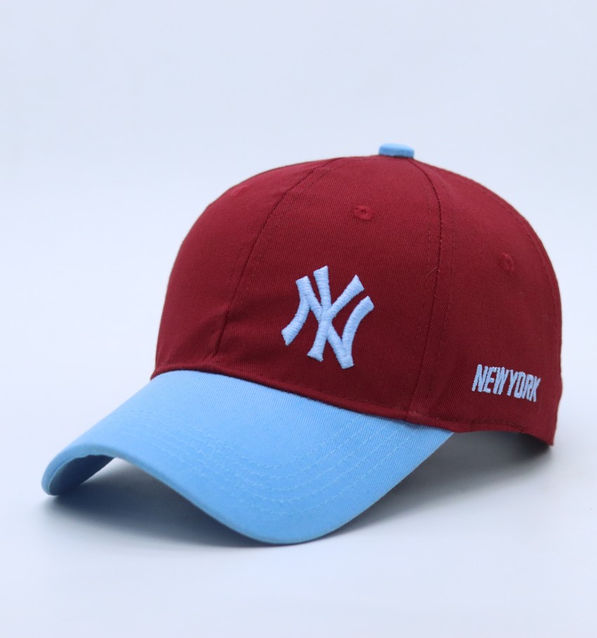 Highever Latest Cotton Adjustable Baseball Caps, Ny Caps For Men, Gym Caps, Summer Cap Embroidered Sports/Regular Cap Cap