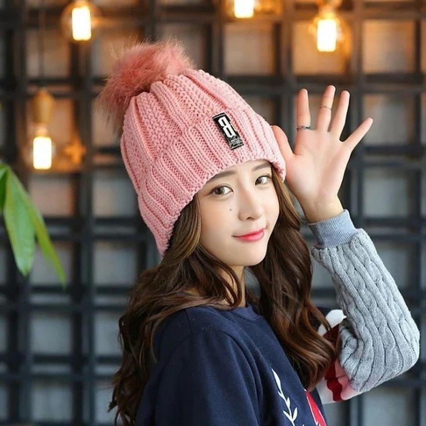 Winter caps for girls new arrivals