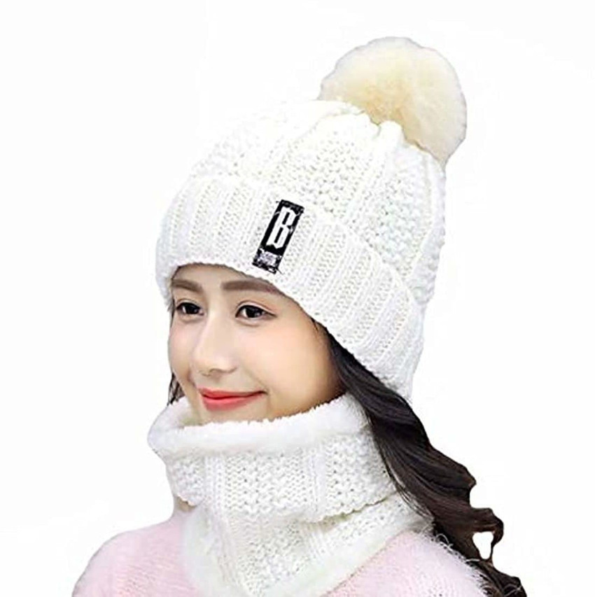Girls white clearance winter hat