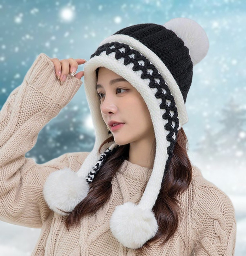 Cute woolen caps online