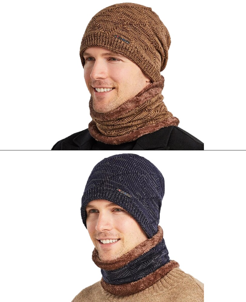 Reversible Sweat Wicking Beanie Hat Quick Dry