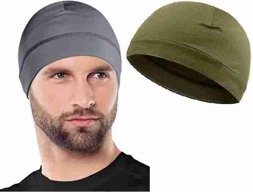 Olive green skull cap outlet