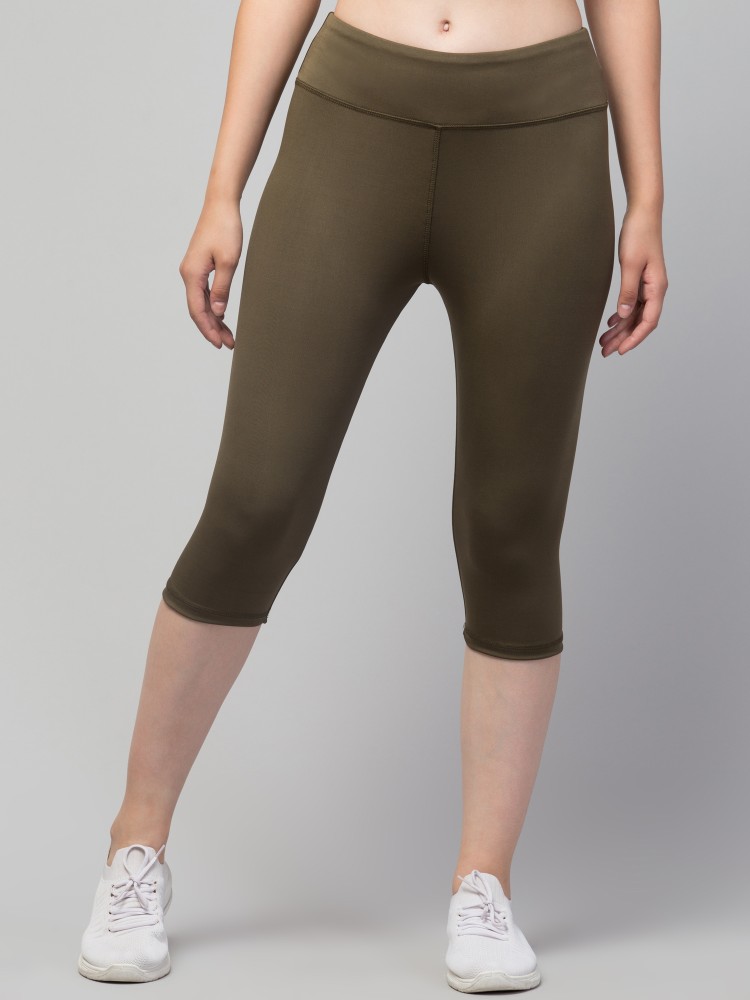 CKARFE Women Brown Capri - Buy CKARFE Women Brown Capri Online at Best  Prices in India