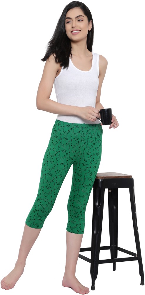 Women's Cotton Capri, Capri for Women, Nightwear Capri for Women