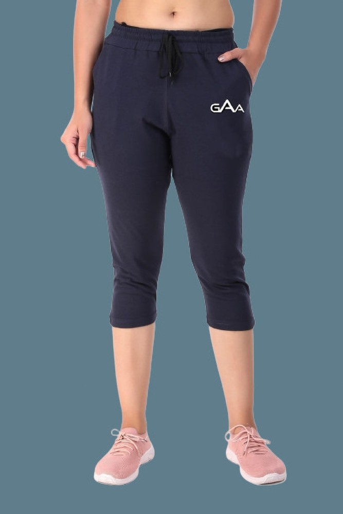 Buy online Women Solid Cotton Lycra Capri from Capris & Leggings for Women  by Draxstar for ₹379 at 62% off