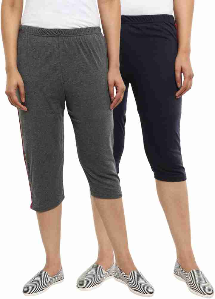 Buy online Low Rise Printed Capri from Capris & Leggings for Women by  V-mart for ₹380 at 20% off